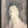 Actress, first stage: acrylic underpainting