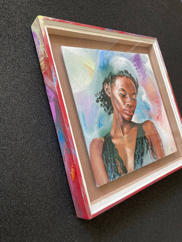 Original Expressionism People Painting by Axel Saffran