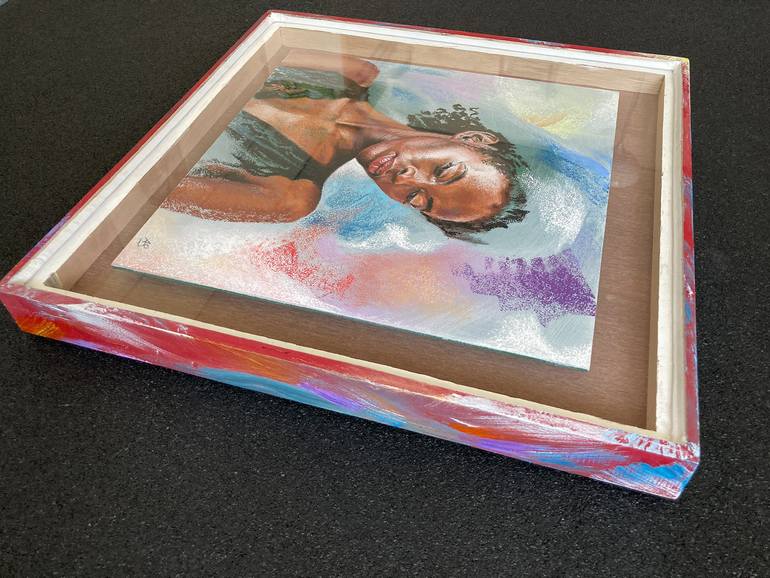 Original Expressionism People Painting by Axel Saffran