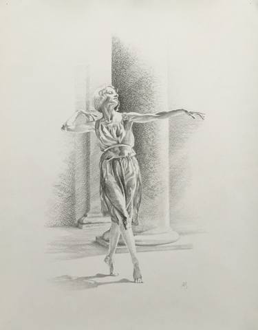 Print of Figurative Performing Arts Drawings by Axel Saffran