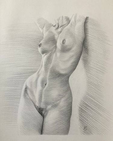 Print of Body Drawings by Axel Saffran