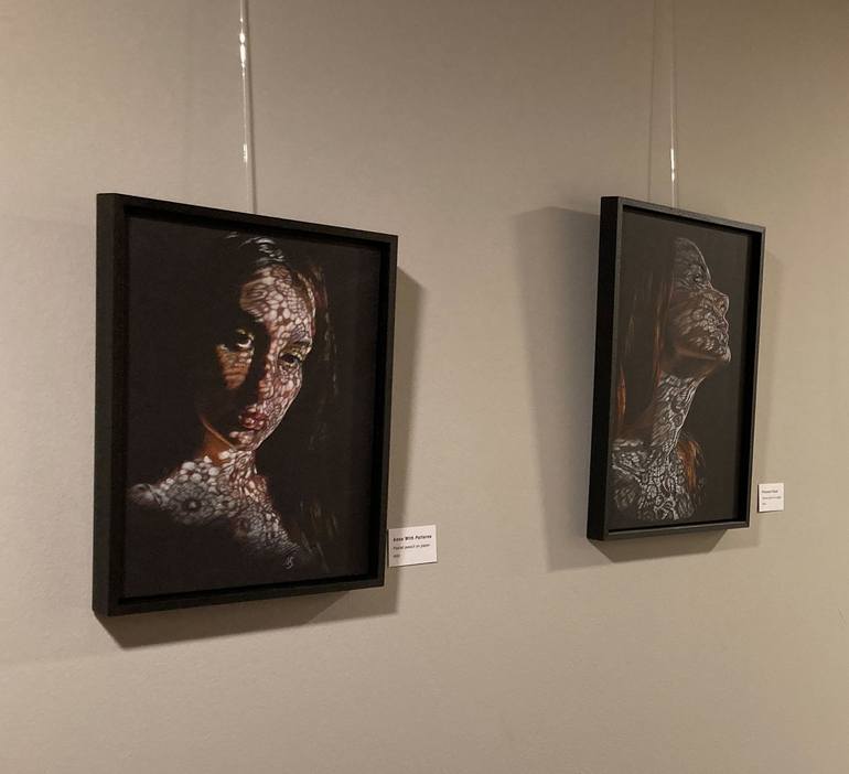 Original Figurative Portrait Drawing by Axel Saffran