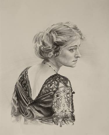 Print of Portrait Drawings by Axel Saffran