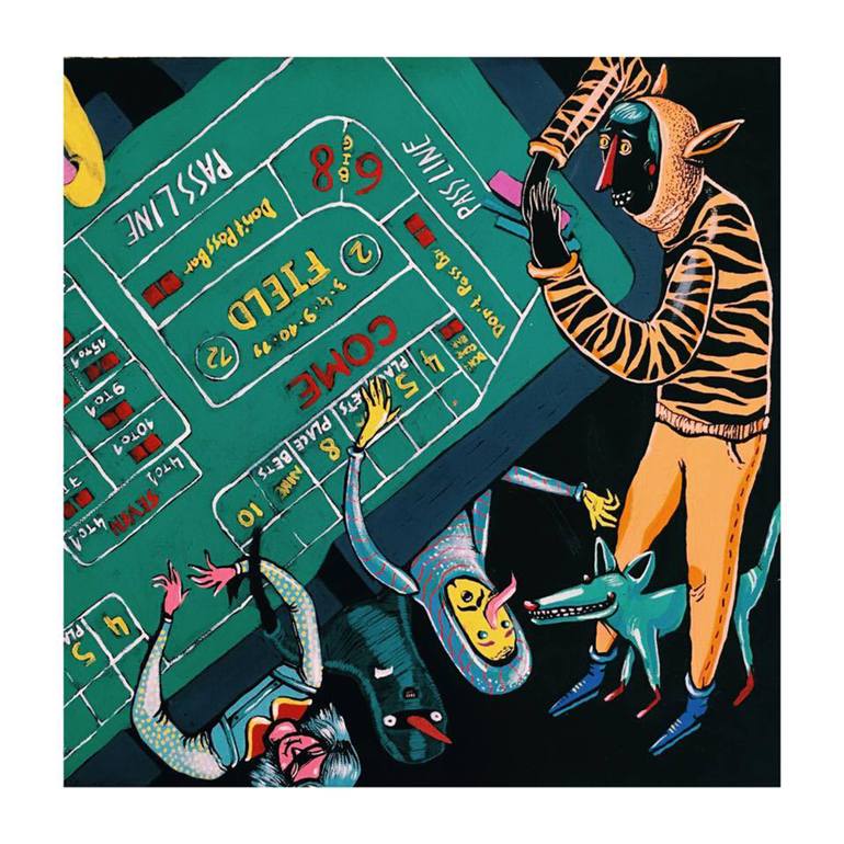 Original Illustration Humor Painting by Viktoria Georgieva Mouse