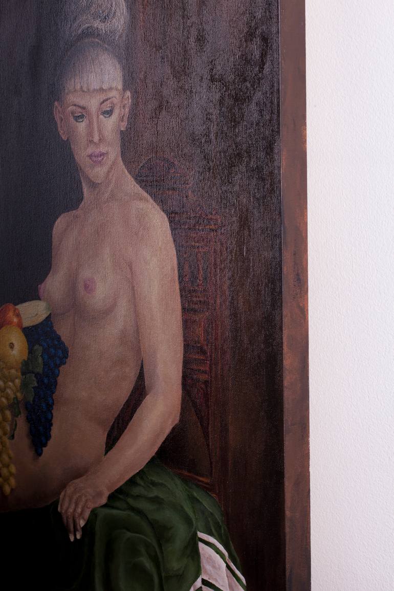 Original Conceptual Nude Painting by Zelko Nedic