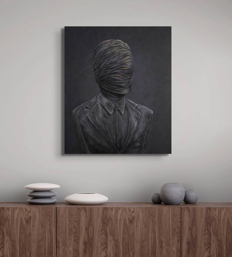 Faceless Man Painting By Zelko Nedic Saatchi Art