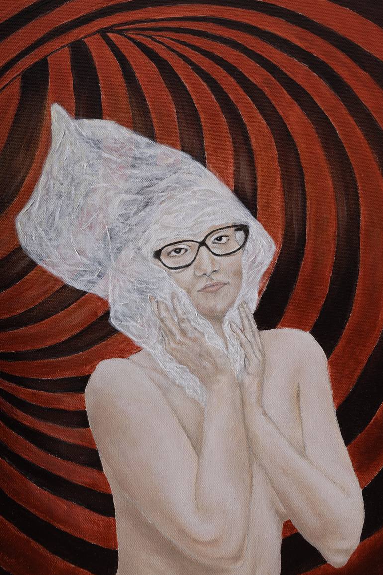 Original Abstract Expressionism People Painting by Zelko Nedic