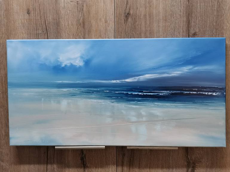 Original Fine Art Seascape Painting by Inanda Page