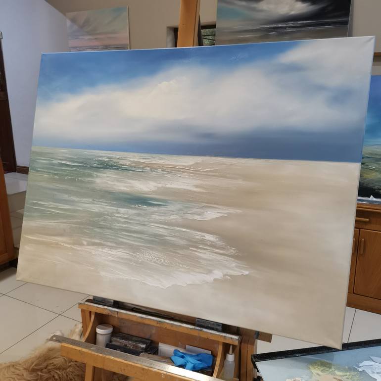 Original Beach Painting by Inanda Page