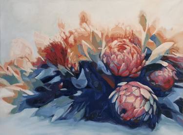 Original Impressionism Floral Paintings by Inanda Page