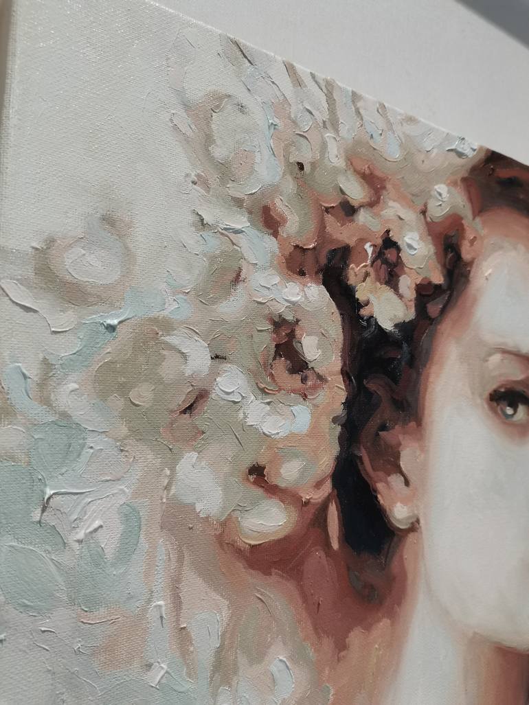 Original Impressionism People Painting by Inanda Page