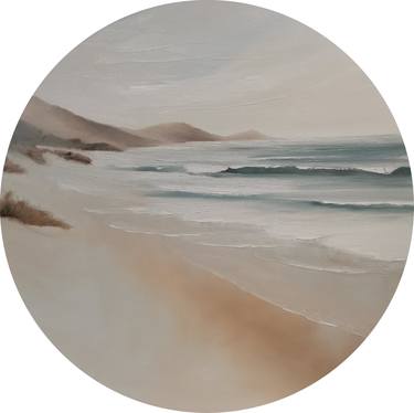 Original Impressionism Beach Paintings by Inanda Page