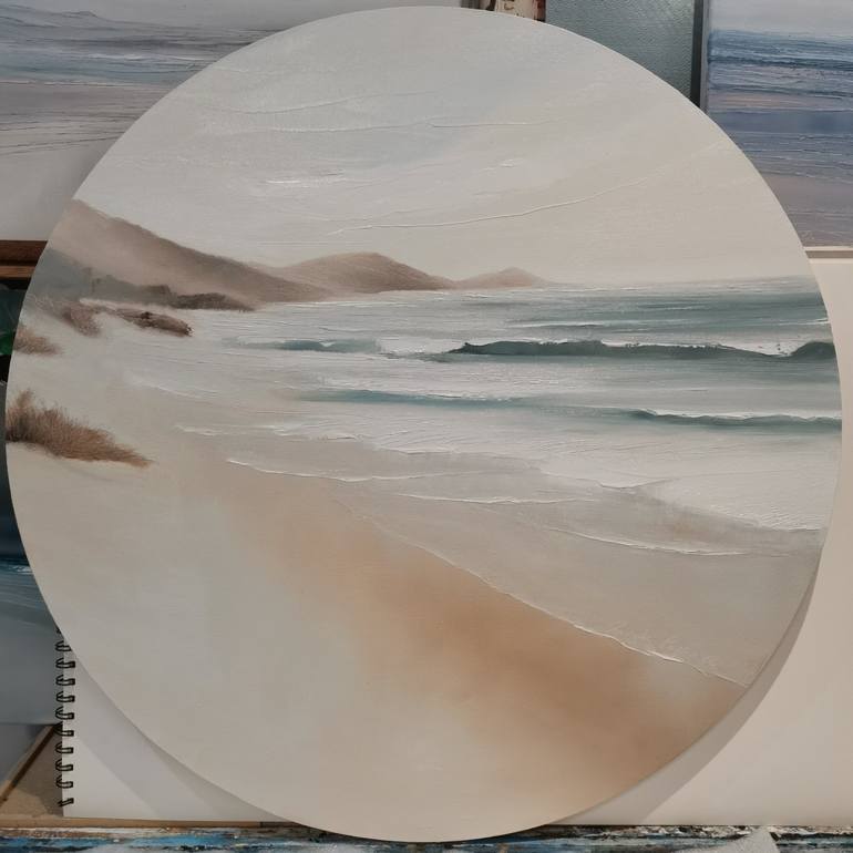 Original Beach Painting by Inanda Page