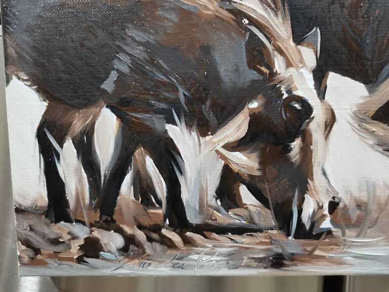 Original Contemporary Animal Painting by Inanda Page