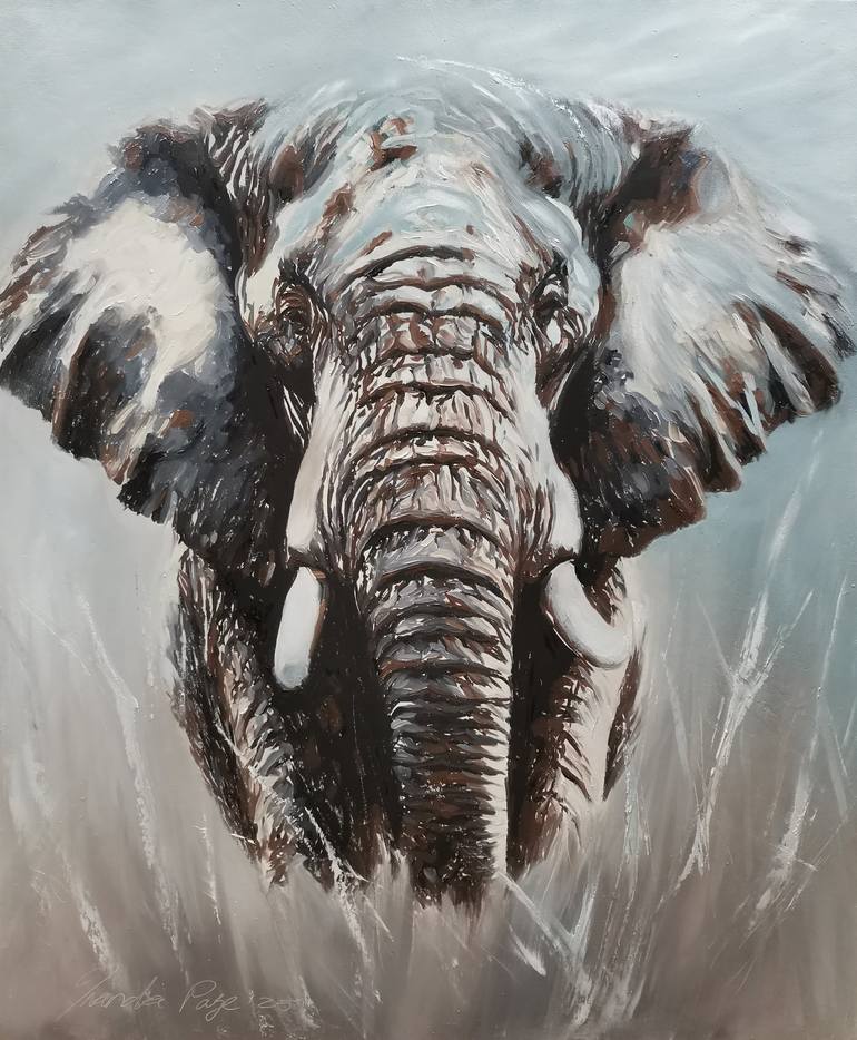Original Contemporary Animal Paintings by Inanda Page