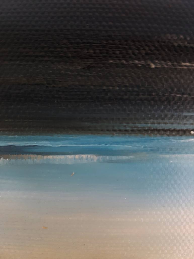 Original Abstract Expressionism Landscape Painting by Inanda Page
