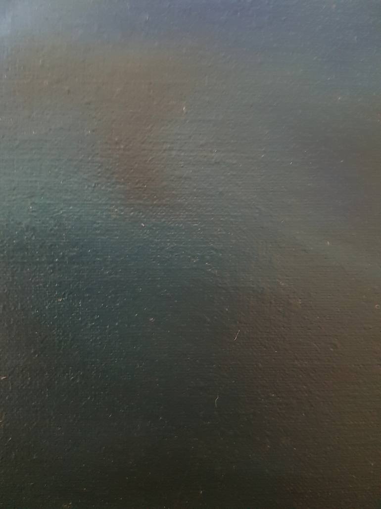 Original Abstract Expressionism Beach Painting by Inanda Page