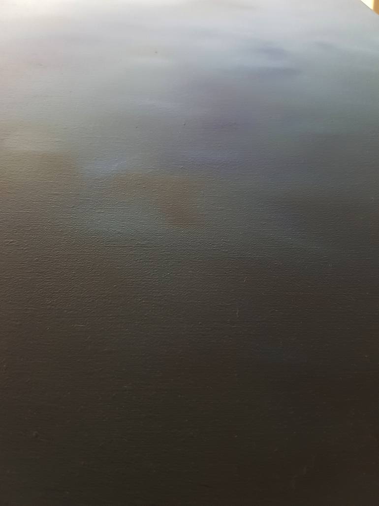 Original Abstract Expressionism Beach Painting by Inanda Page