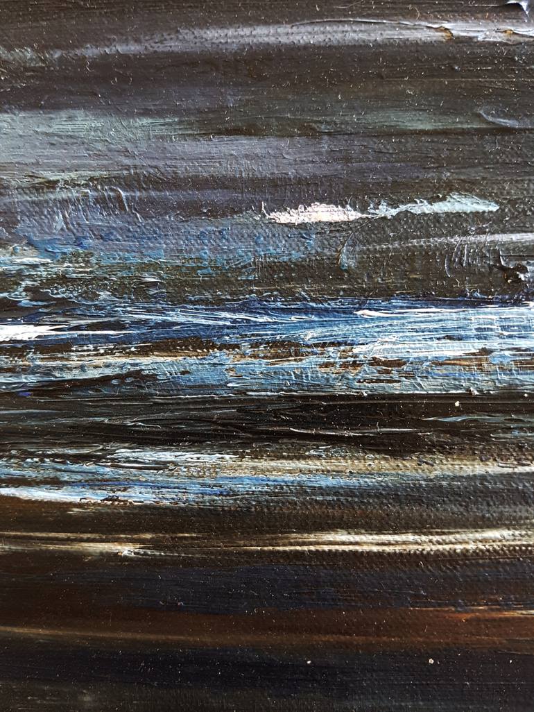 Original Expressionism Seascape Painting by Inanda Page