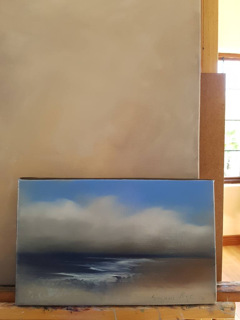 Original Fine Art Seascape Painting by Inanda Page