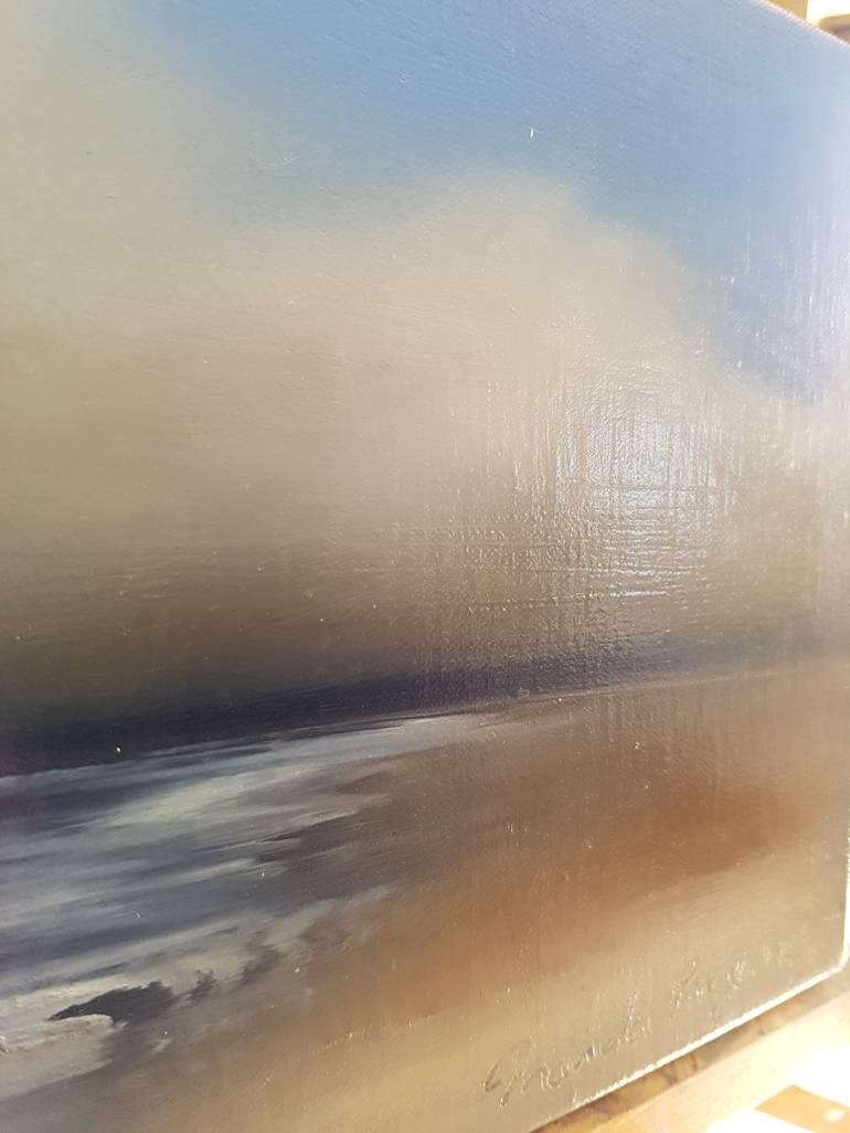 Original Fine Art Seascape Painting by Inanda Page