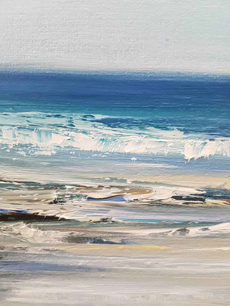 Original Fine Art Seascape Painting by Inanda Page