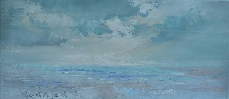 Original Seascape Painting by Inanda Page  Expressionism Art on Canvas  A start