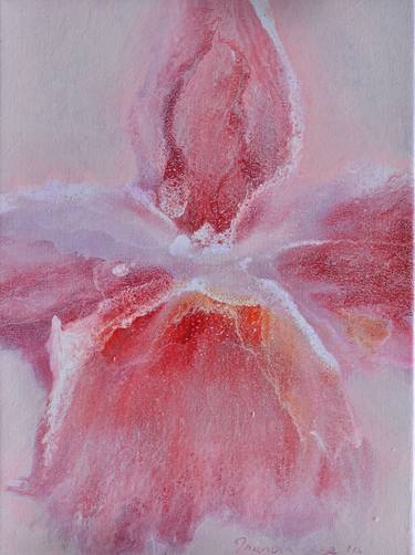 Original Abstract Expressionism Floral Paintings by Inanda Page