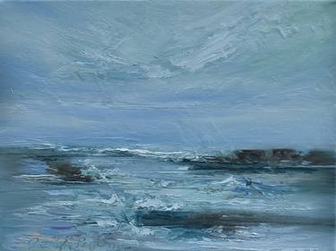 Original Expressionism Seascape Paintings by Inanda Page