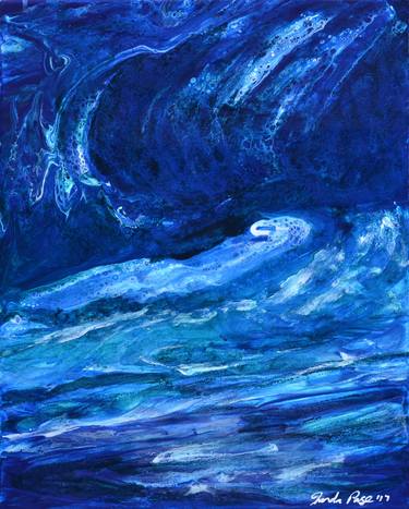 Original Expressionism Seascape Paintings by Inanda Page