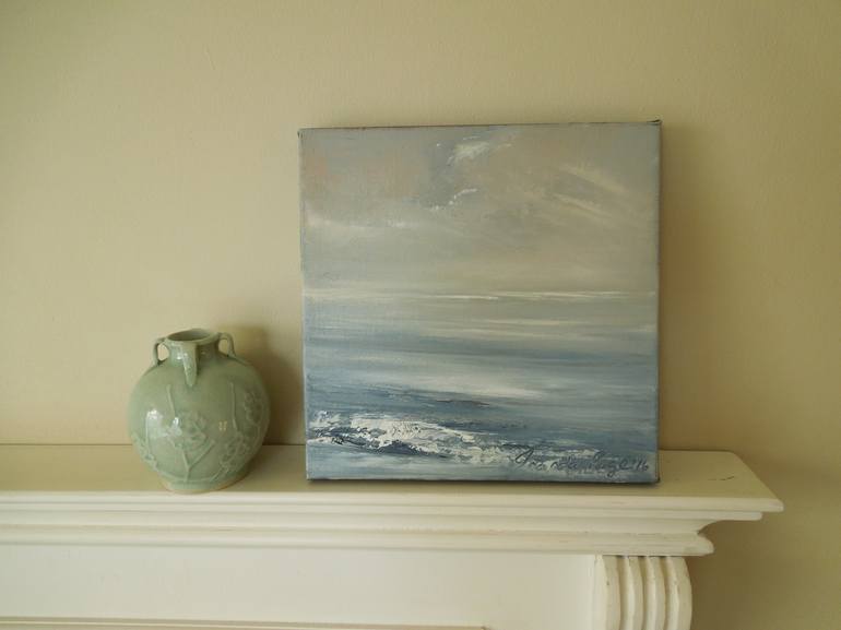 Original Expressionism Seascape Painting by Inanda Page