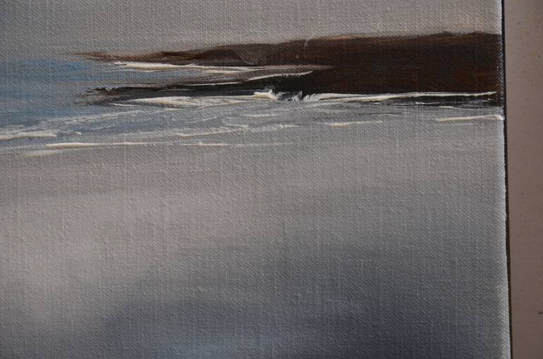 Original Impressionism Beach Painting by Inanda Page