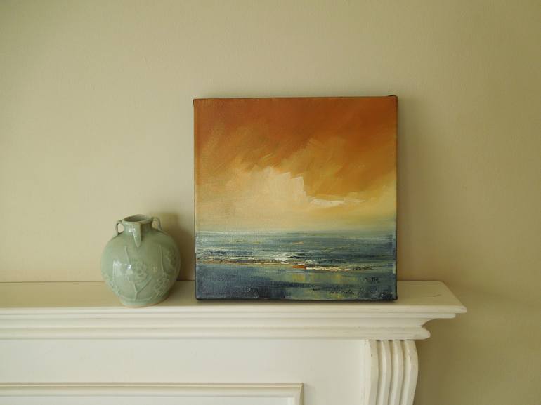 Original Fine Art Seascape Painting by Inanda Page