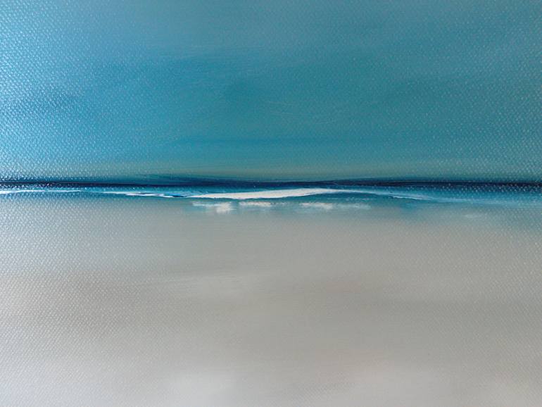 Original Minimalism Beach Painting by Inanda Page
