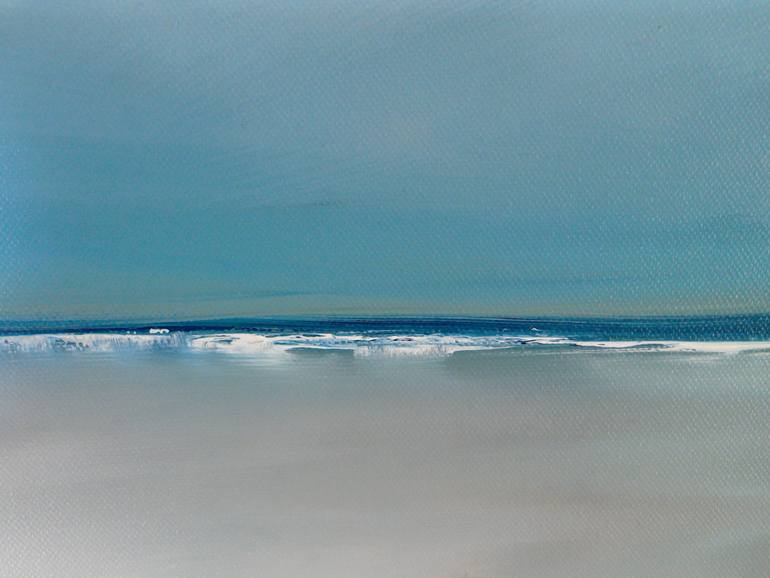 Original Minimalism Beach Painting by Inanda Page