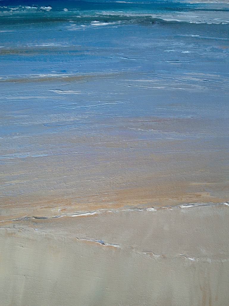 Original Impressionism Seascape Painting by Inanda Page