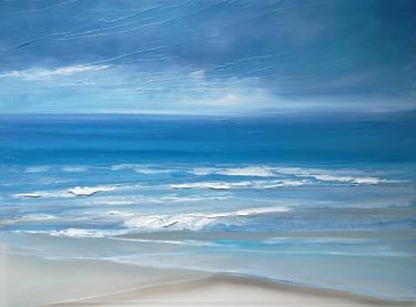 Print of Modern Seascape Paintings by Inanda Page