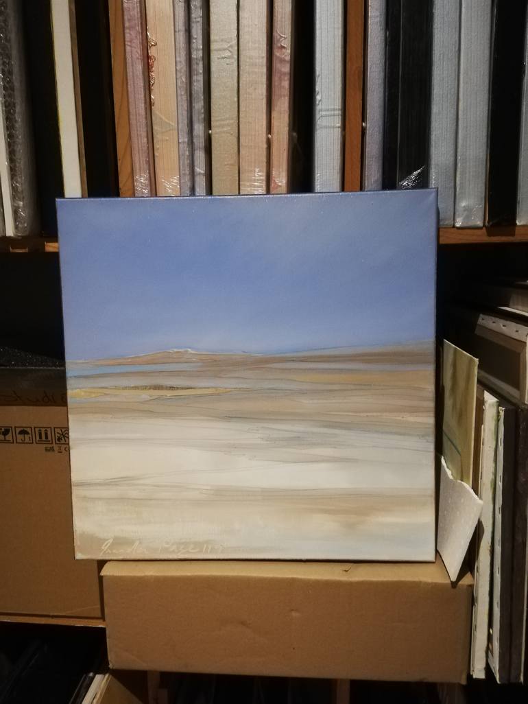 Original Minimalism Landscape Painting by Inanda Page