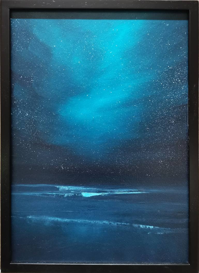 Original Modern Seascape Painting by Inanda Page