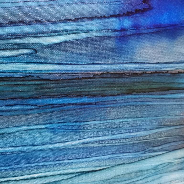 Original Impressionism Seascape Painting by Inanda Page
