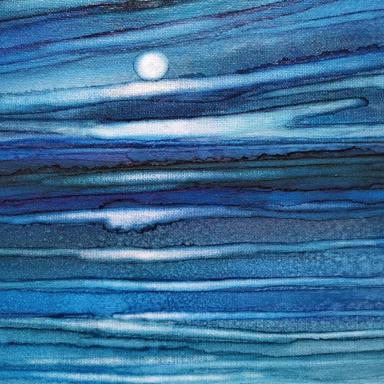 Original Impressionism Seascape Painting by Inanda Page