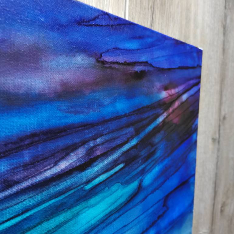 Original Impressionism Seascape Painting by Inanda Page