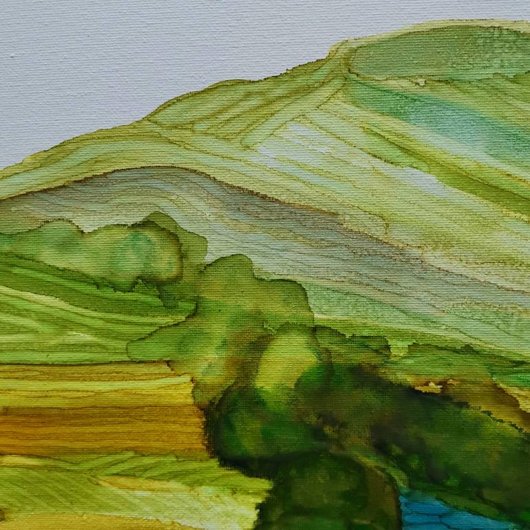 Original Impressionism Landscape Painting by Inanda Page