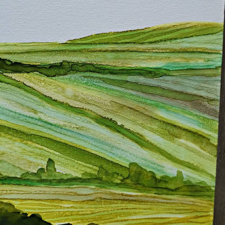 Original Impressionism Landscape Painting by Inanda Page