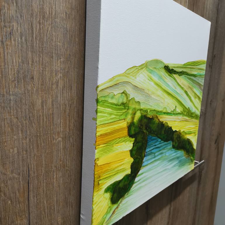 Original Impressionism Landscape Painting by Inanda Page