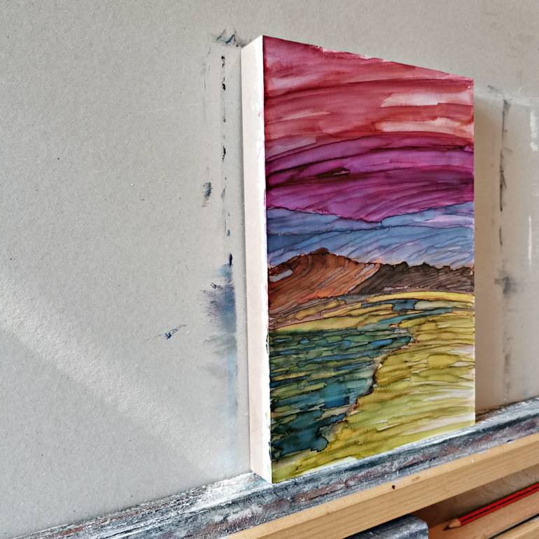 Original Impressionism Landscape Painting by Inanda Page