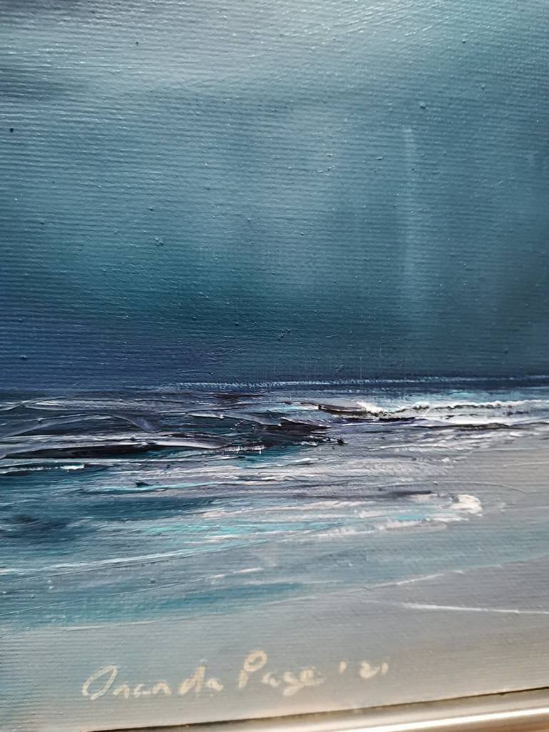 Original Fine Art Beach Painting by Inanda Page