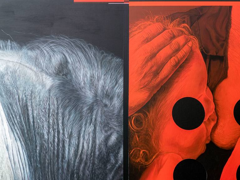 Original Conceptual Animal Painting by Patryk Kuleta ᵗʳʸⁿᶦᵈᵃᵈᵃ ᴾᴷ