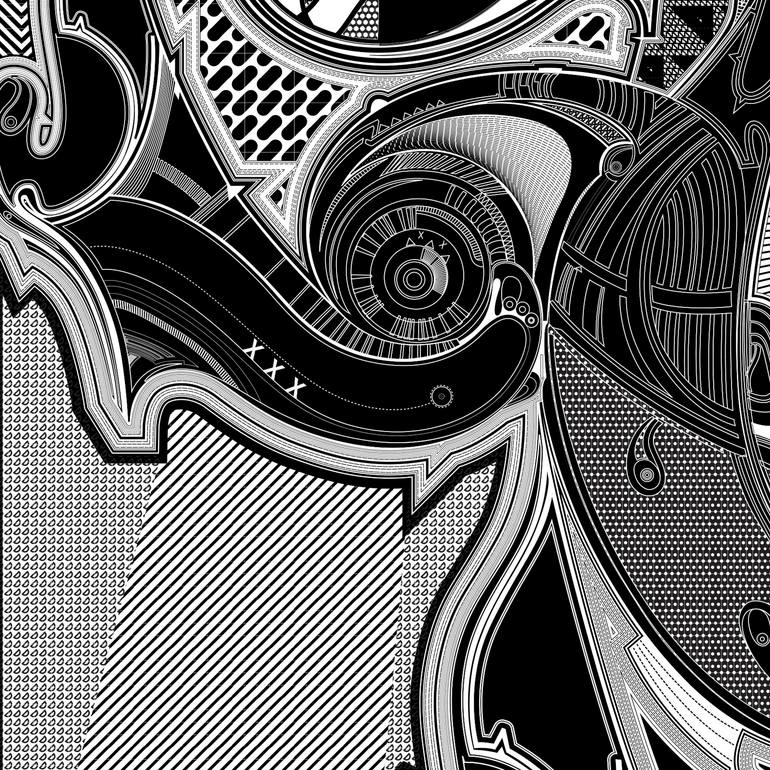 Original Art Deco Patterns Mixed Media by Patryk Kuleta ᵗʳʸⁿᶦᵈᵃᵈᵃ ᴾᴷ