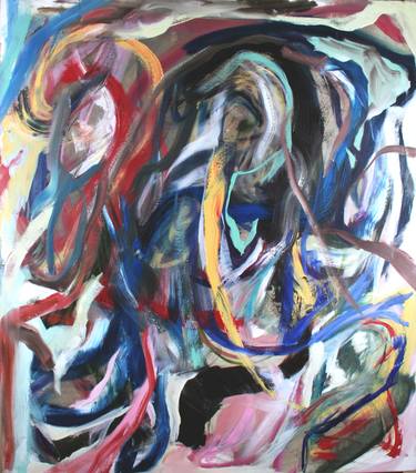 Original Abstract Expressionism Abstract Paintings by Jessica Jokhi